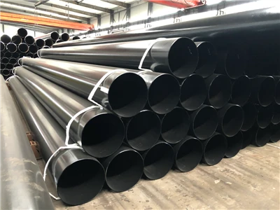 ASTM A53 ERW čierny lak oceľová rúra